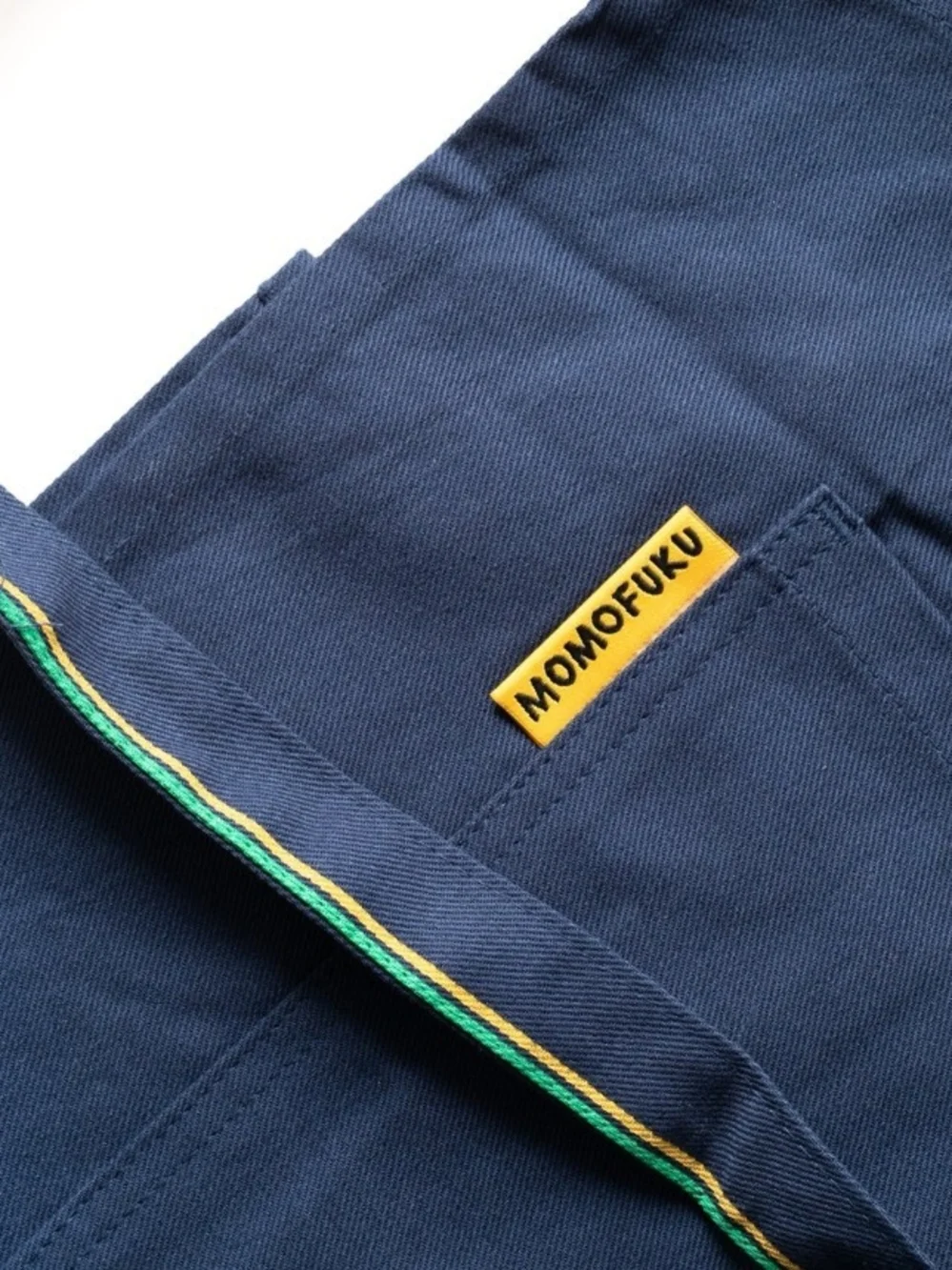 Momofuku Navy Blue Cotton Kitchen Apron NWT